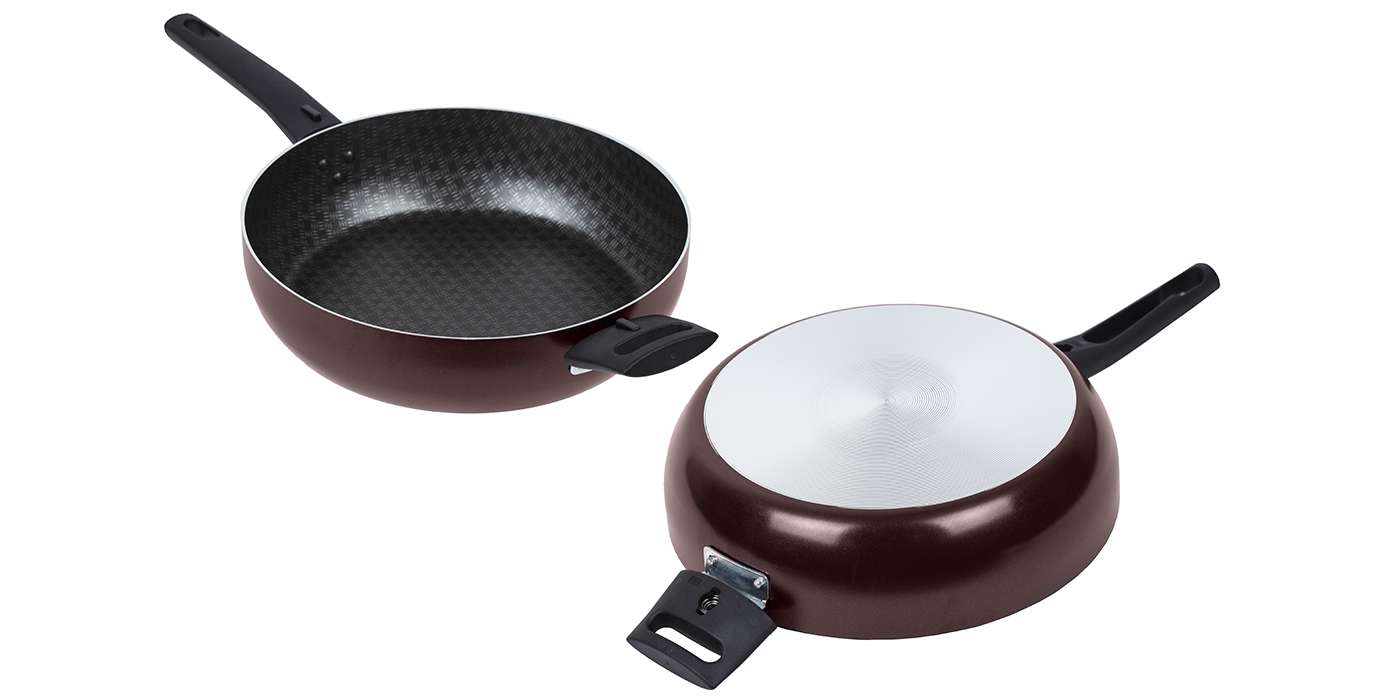 картинка Сотейник LACE (Кружево) Ø 26 см - 2 съемные ручки от торговой марки Калитва ТМ