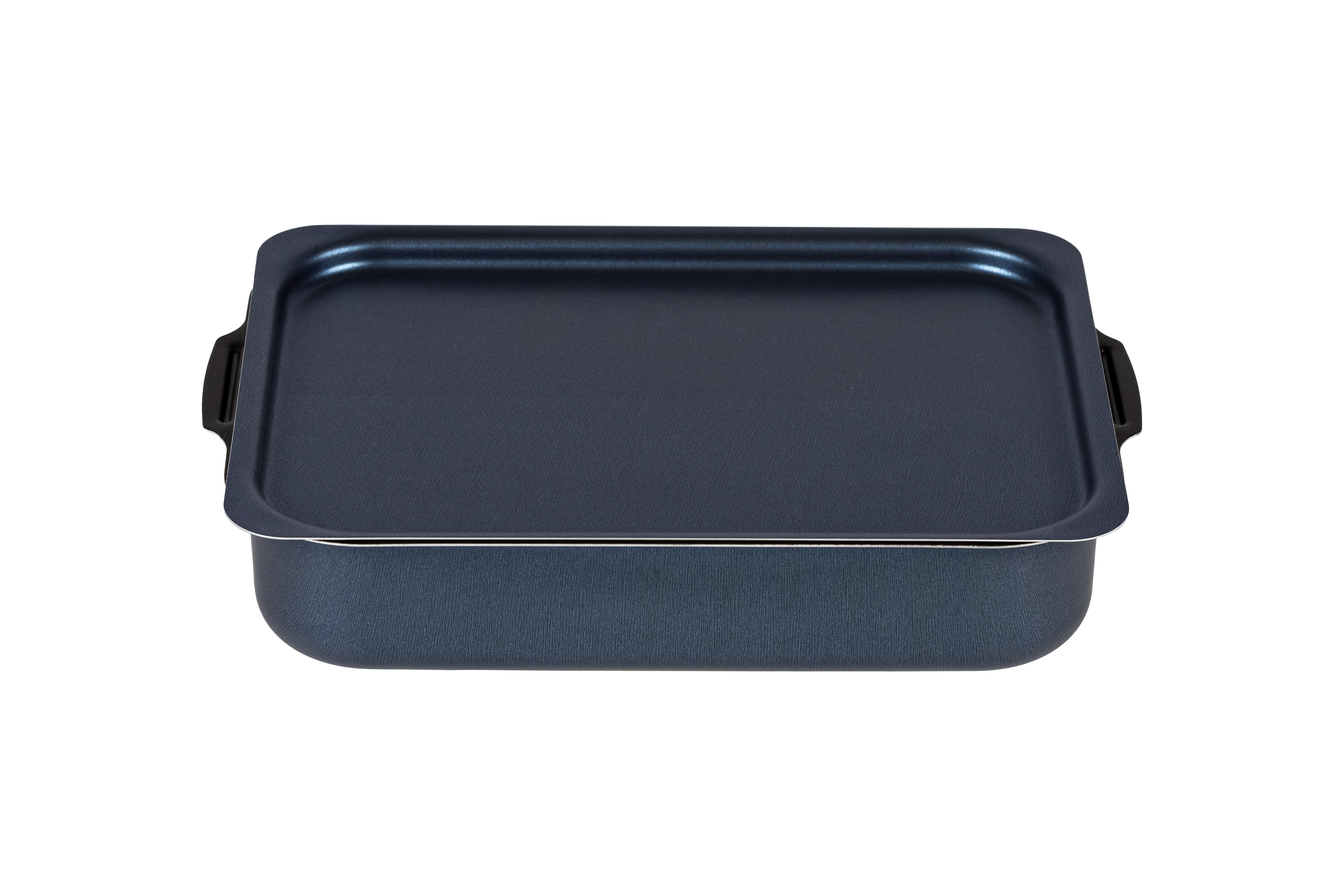 картинка Противень САТИН 230х300мм - 2 ручки, металлическая крышка от торговой марки Калитва ТМ