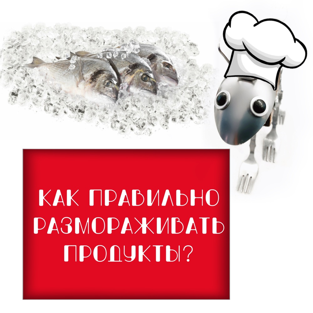 Как правильно размораживать продукты