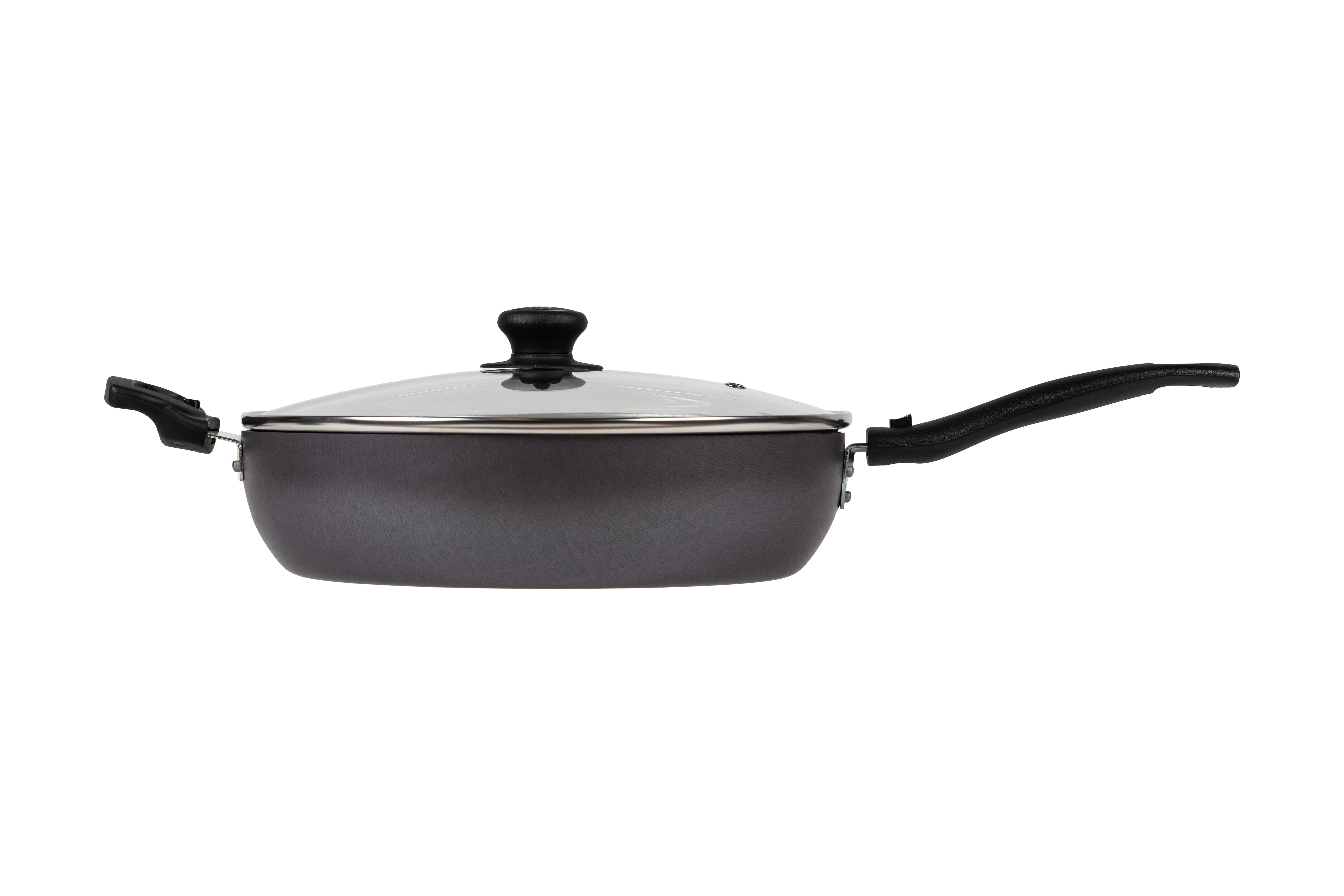 картинка Сотейник LINUM (Лён) Ø 26 см - 2 съемные ручки, стеклянная крышка от торговой марки Калитва ТМ