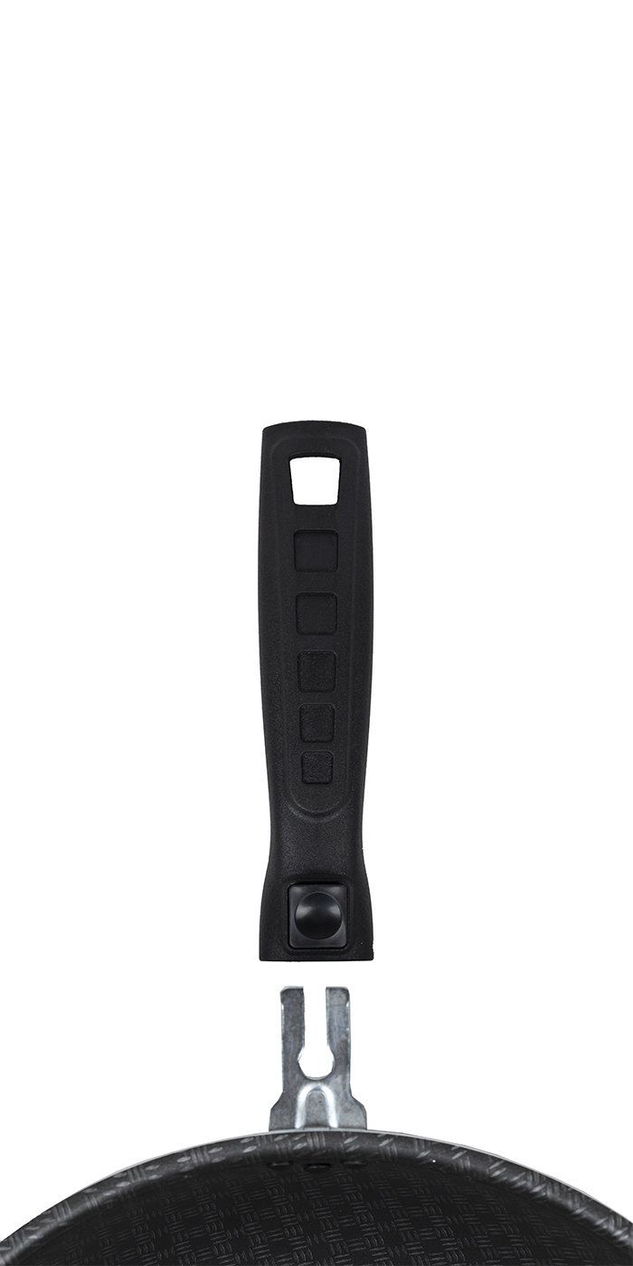 картинка Сковорода ВОК LACE (Кружево) Ø 28 см - 2 съемные ручки от торговой марки Калитва ТМ