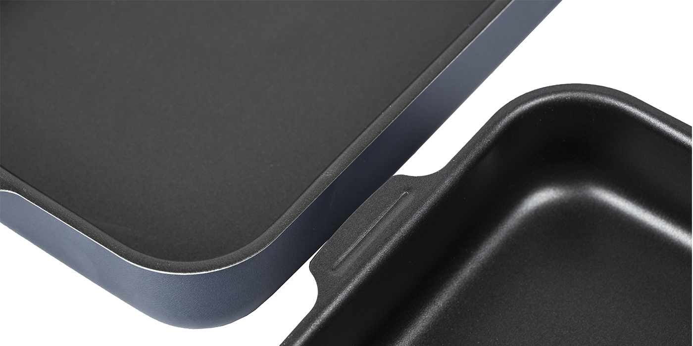 картинка Набор противней САТИН 230х300, 270х350мм - 2 ручки от торговой марки Калитва ТМ