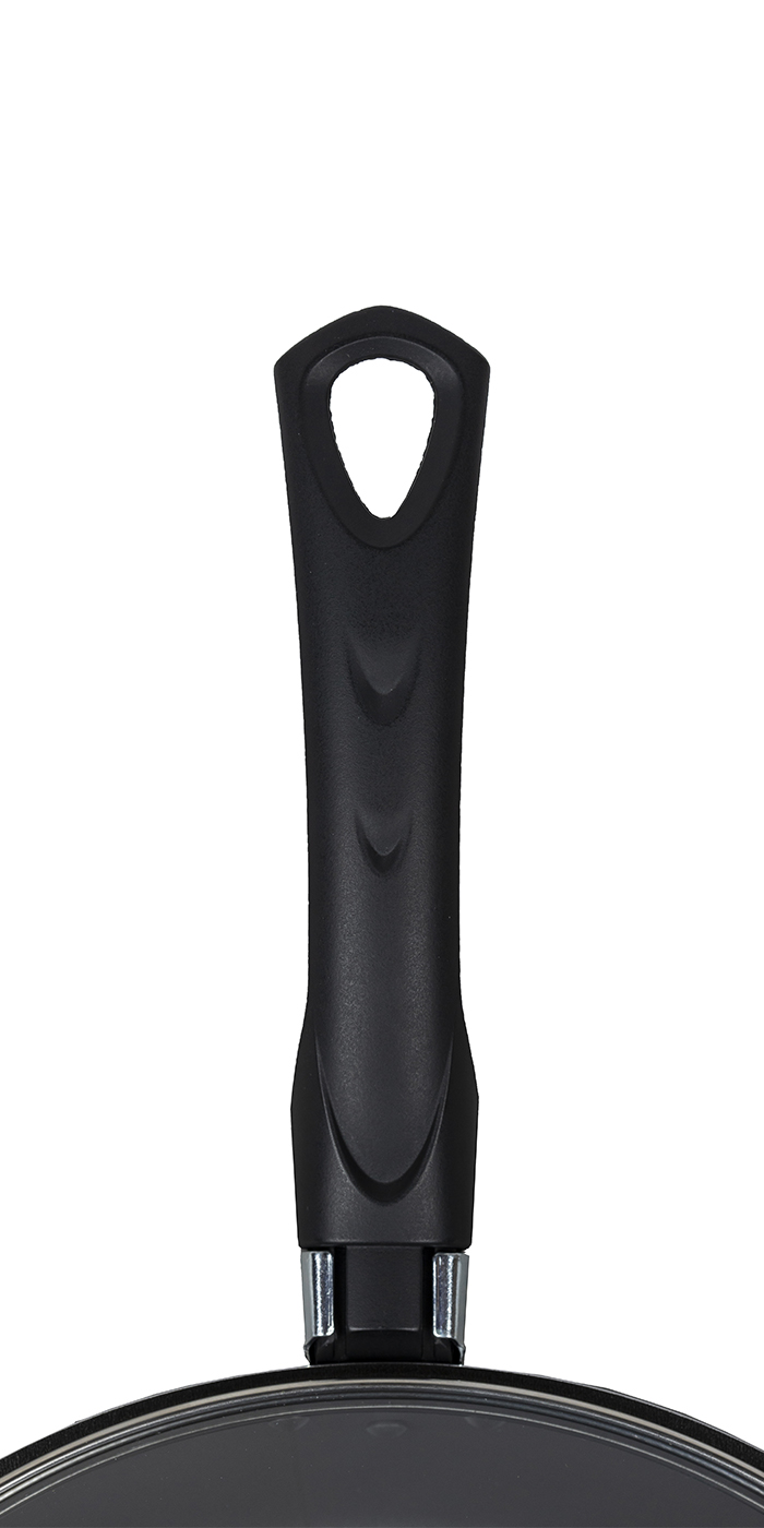 картинка Сковорода ATLAS (Атлас) Ø 24 см - 1 ручка, стеклянная крышка от торговой марки Калитва ТМ