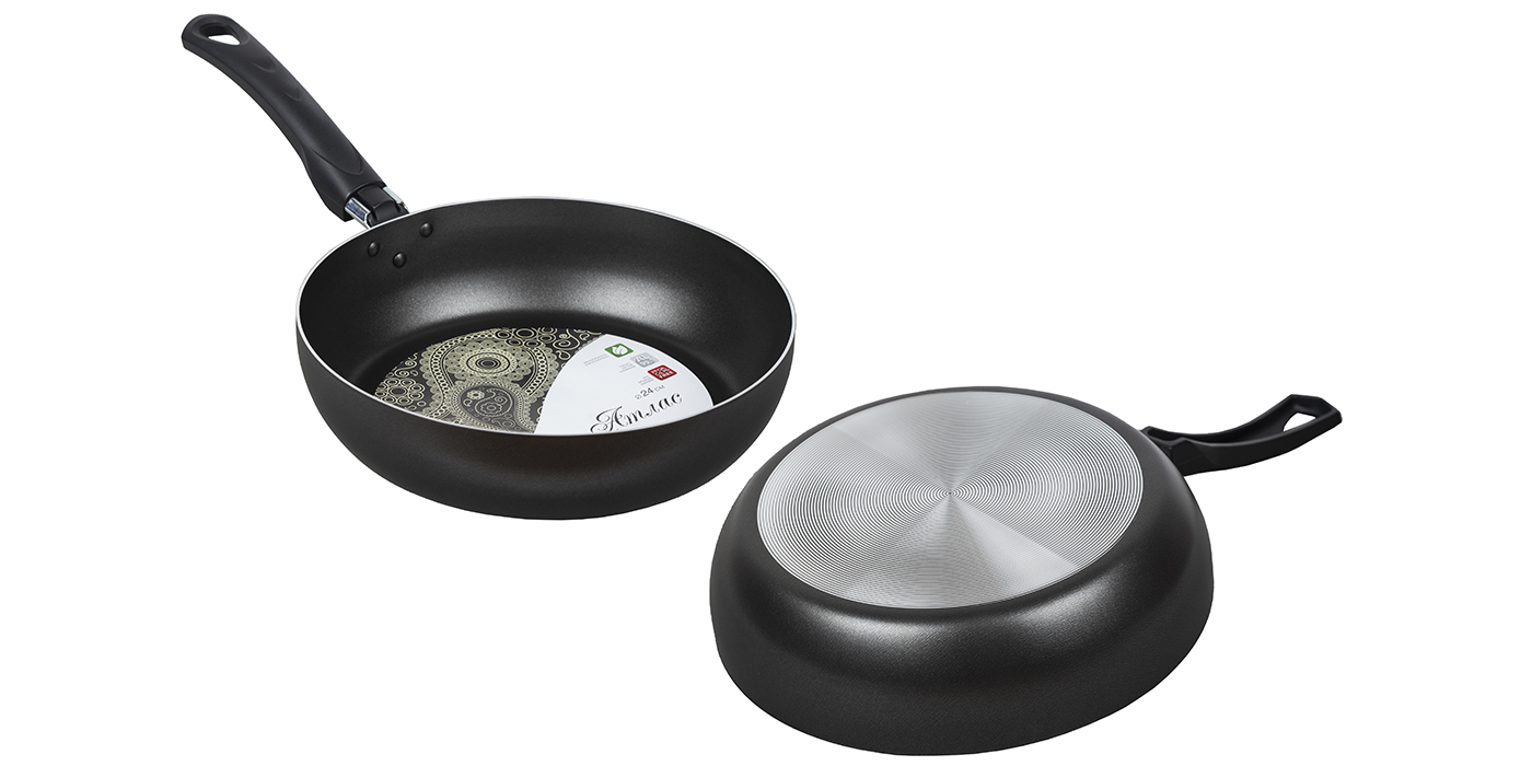 картинка Сотейник ATLAS (Атлас) Ø 24 см - 1 ручка от торговой марки Калитва ТМ