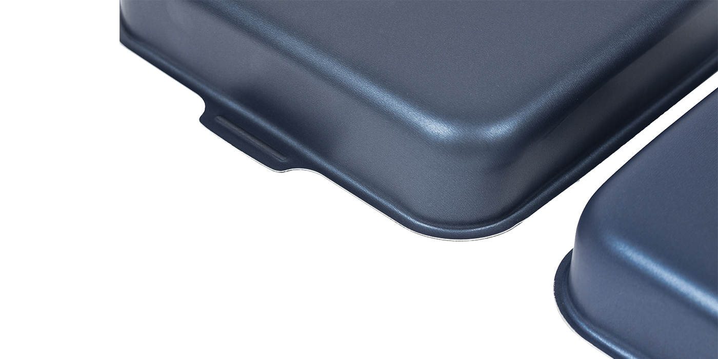 картинка Набор противней САТИН 230х300, 270х350мм - 2 ручки от торговой марки Калитва ТМ