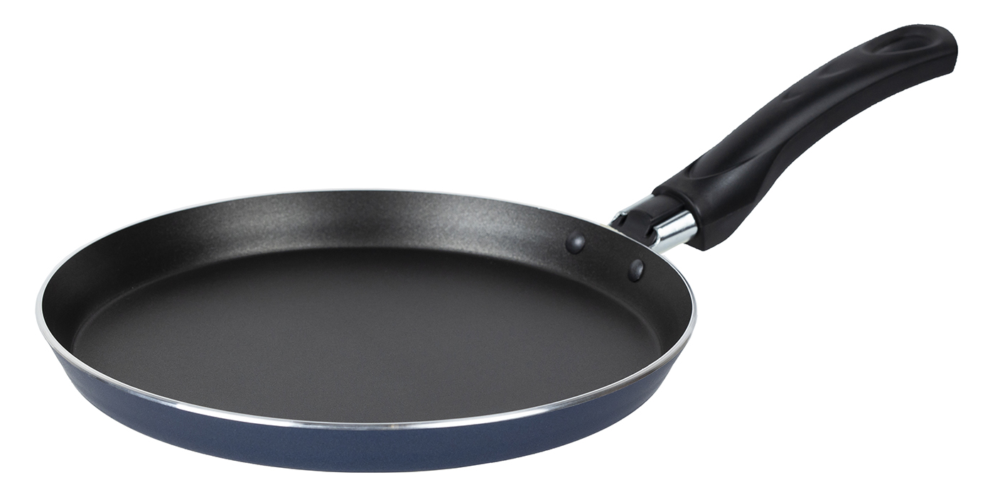 картинка Сковорода для блинов (блинница) САТИН Ø 25 см - 1 ручка от торговой марки Калитва ТМ