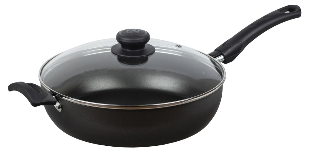 картинка Сотейник ATLAS (Атлас) Ø 26 см - 2 ручки, стеклянная крышка от торговой марки Калитва ТМ