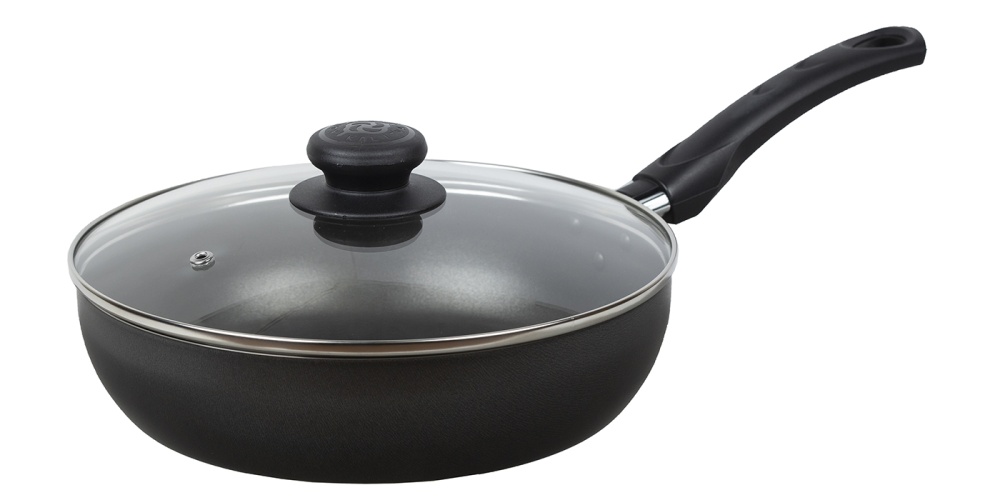 картинка Сотейник ATLAS (Атлас) Ø 24 см - 1 ручка, стеклянная крышка от торговой марки Калитва ТМ