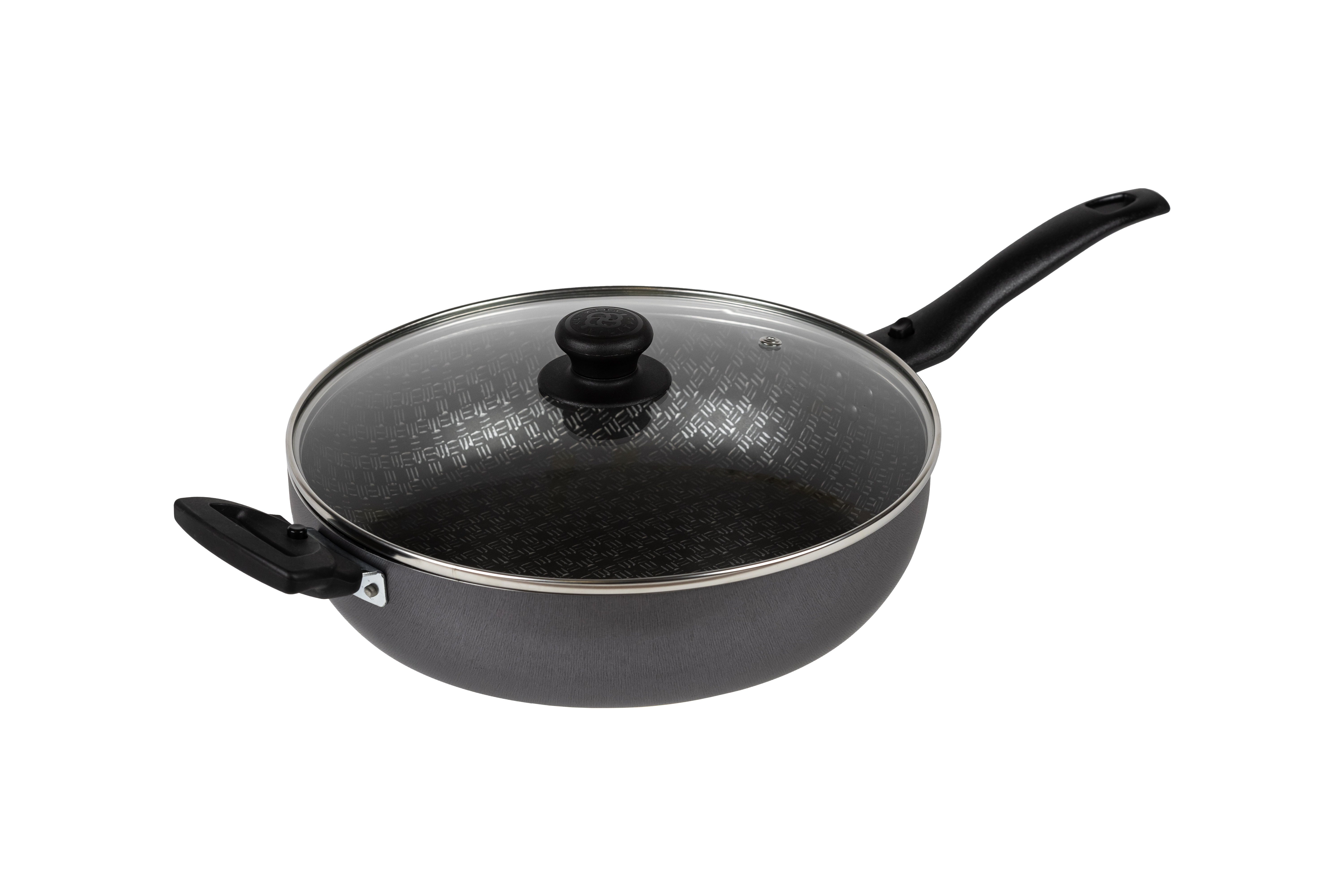 картинка Сотейник LINUM (Лён) Ø 26 см - 2 съемные ручки, стеклянная крышка от торговой марки Калитва ТМ