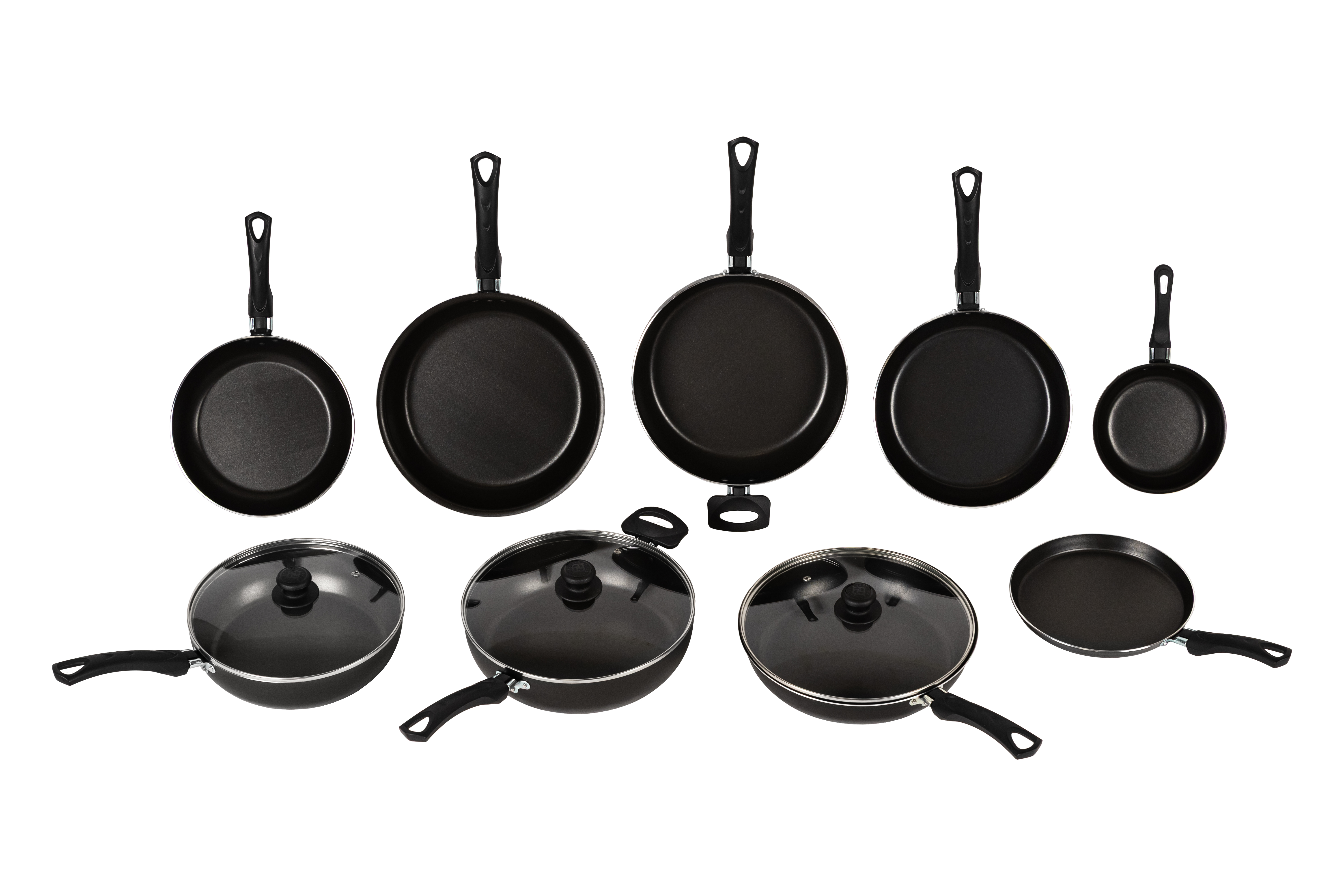 картинка Сотейник АТЛАС Ø 26 см - 2 ручки, стеклянная крышка от торговой марки Калитва ТМ