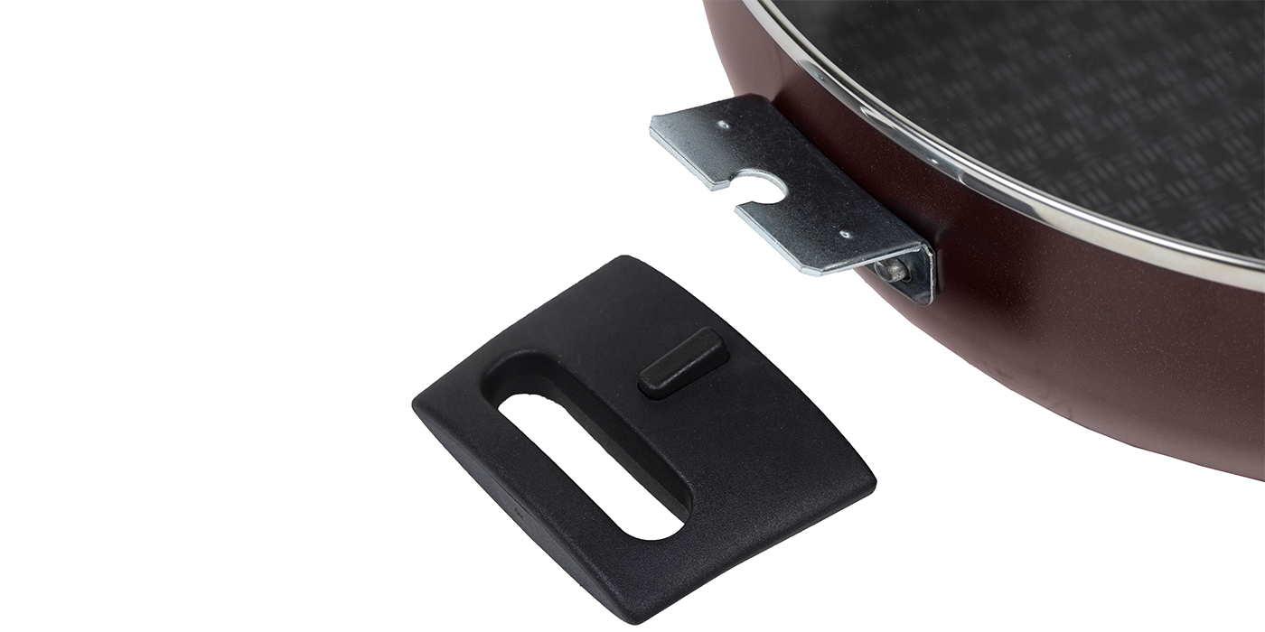 картинка Сотейник LACE (Кружево) Ø 26 см - 2 съемные ручки от торговой марки Калитва ТМ