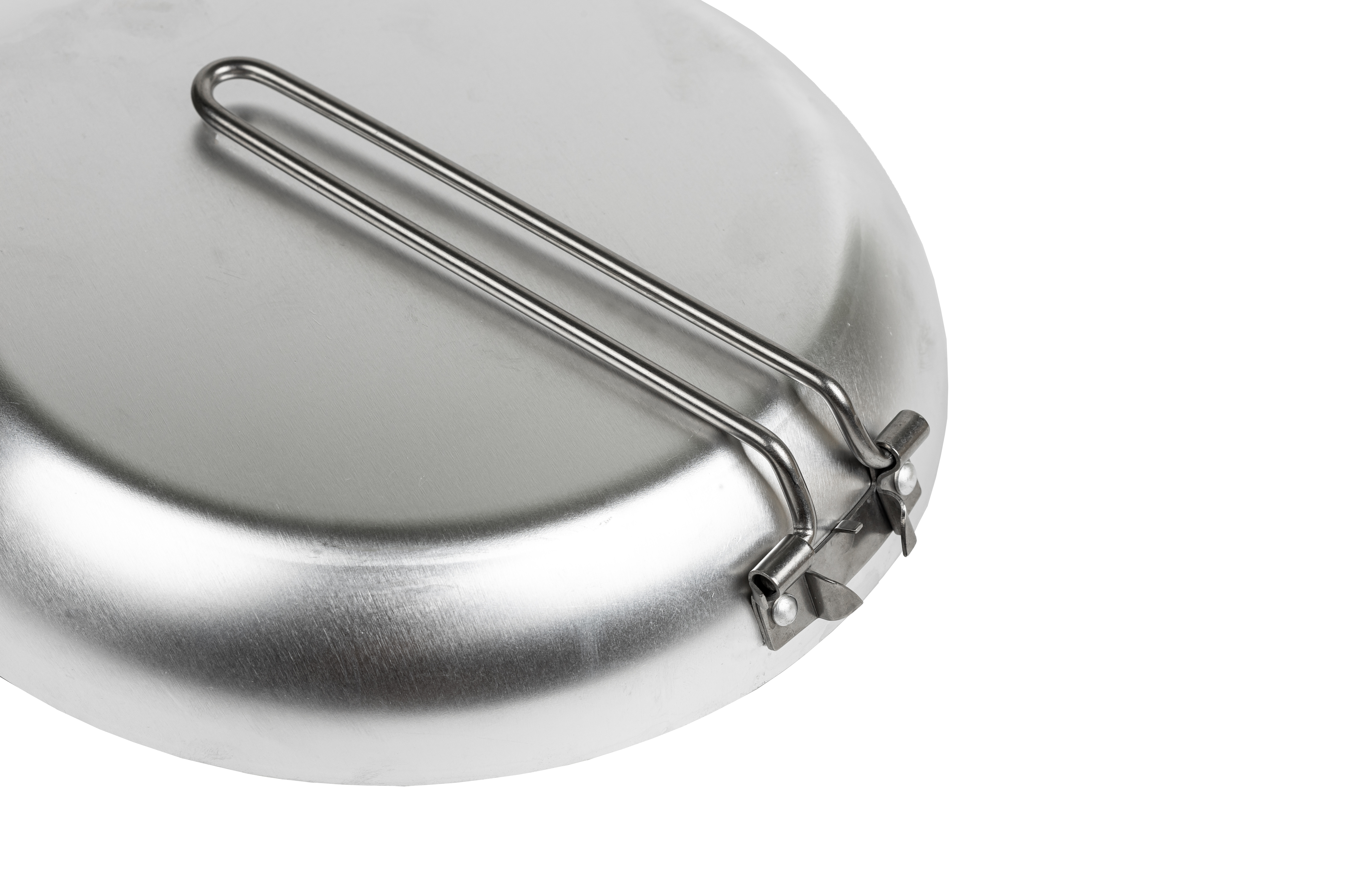 картинка Сковорода алюминиевая со складывающейся, Ø 22 см от торговой марки Калитва ТМ