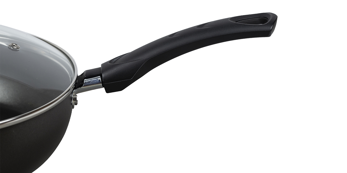 картинка Сотейник ATLAS (Атлас) Ø 26 см - 2 ручки, стеклянная крышка от торговой марки Калитва ТМ