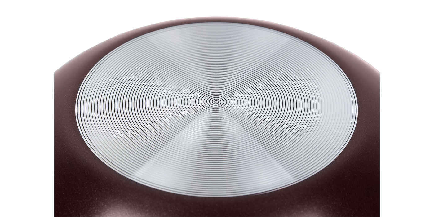 картинка Сковорода ВОК LACE (Кружево) Ø 28 см - 2 съемные ручки от торговой марки Калитва ТМ