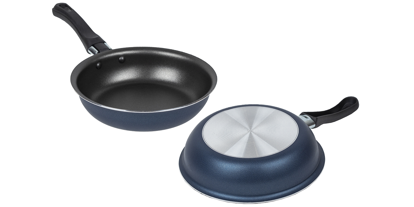 картинка Сковорода САТИН Ø 18 см - 1 ручка от торговой марки Калитва ТМ