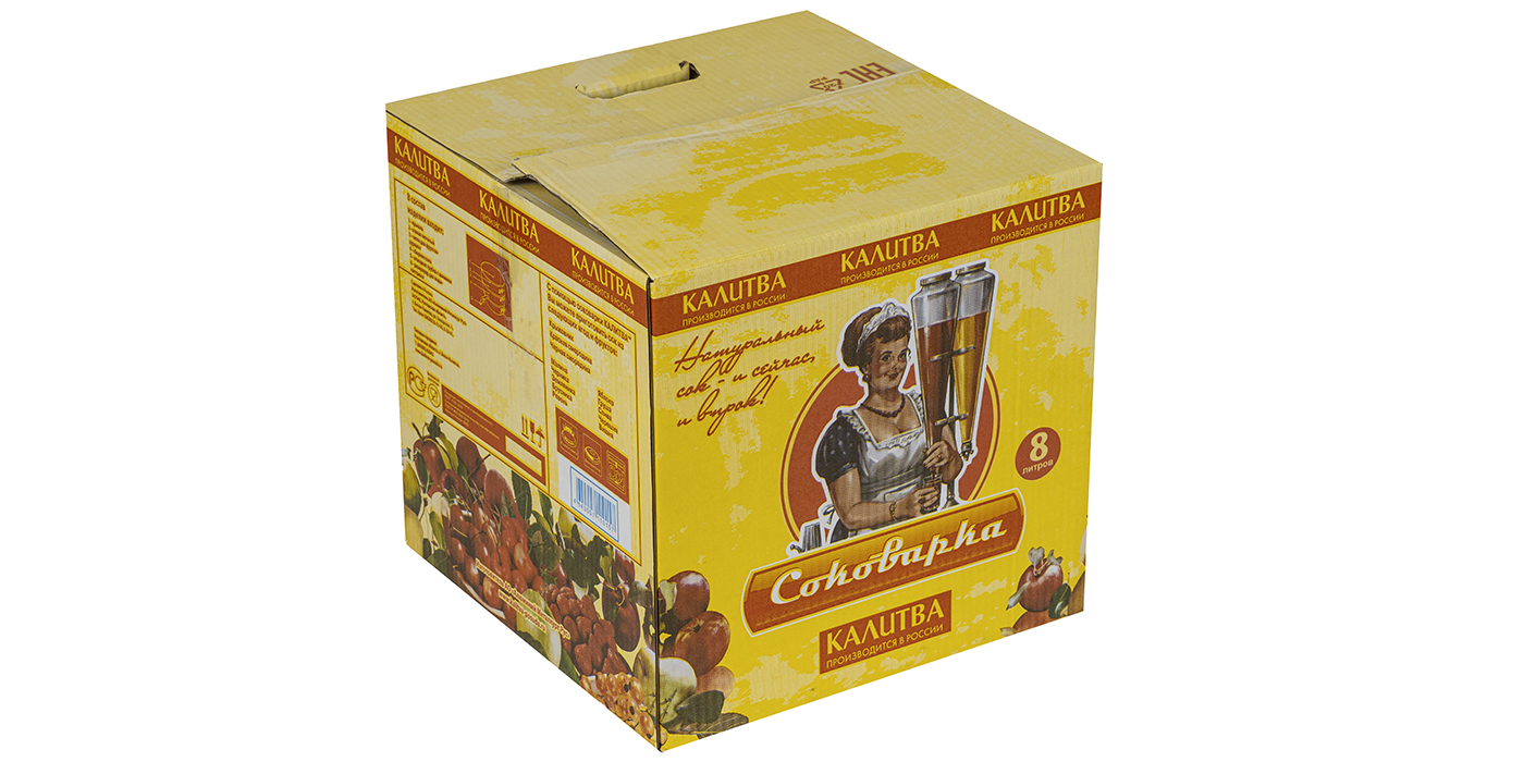 картинка Соковарка 8,0 л. от торговой марки Калитва ТМ